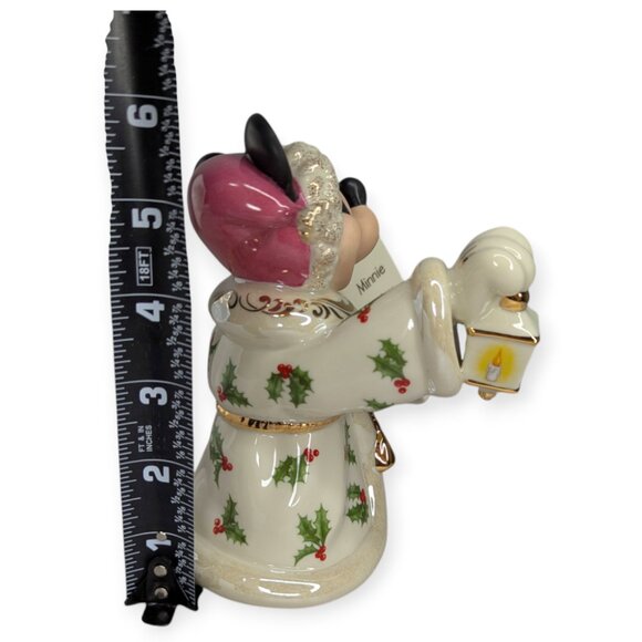 Lenox/Disney Victorian Santa Mickey Mouse Porcelain Figure Original Box 6" Tall - Picture 13 of 16